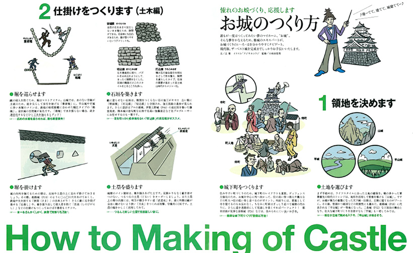 関西の城：アナタも理想のお城をつくれるかも
