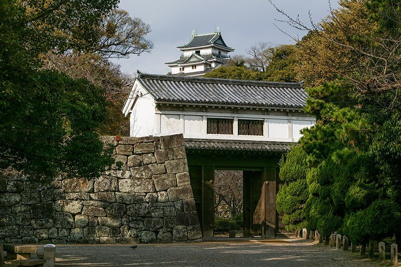 和歌山城岡口門