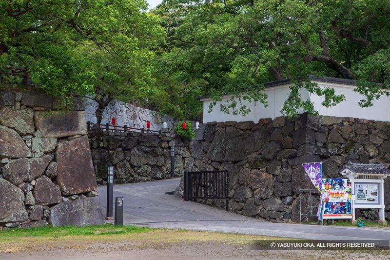 小倉城大手門跡