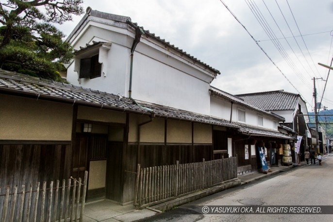 山崎の街並み