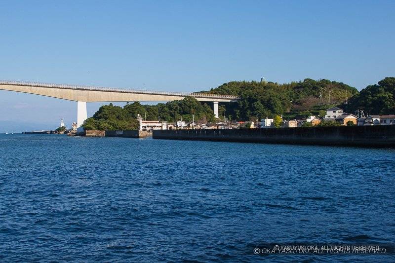 浦戸港と浦戸城
