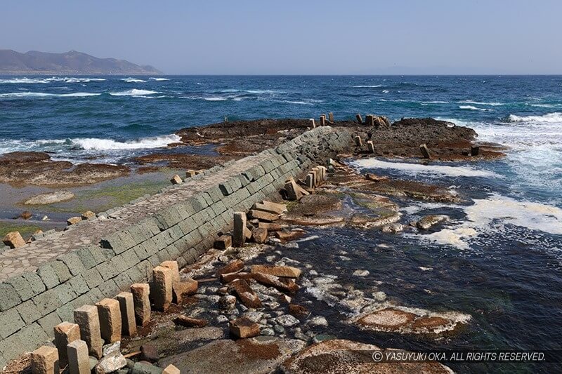 福山波止場跡・津軽海峡