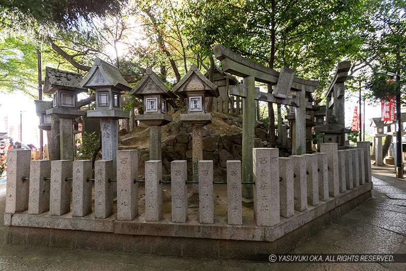 信貴山城主郭・伝天守台