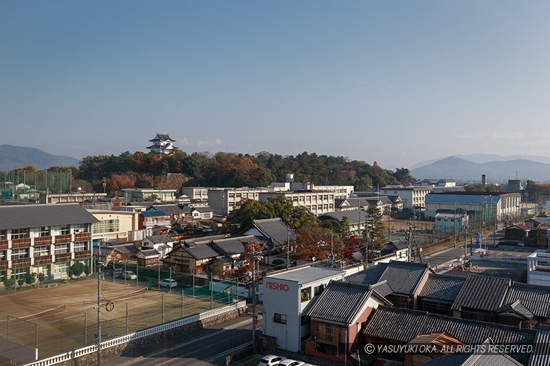 ホテルグランティア伊賀上野和蔵の宿からの眺め