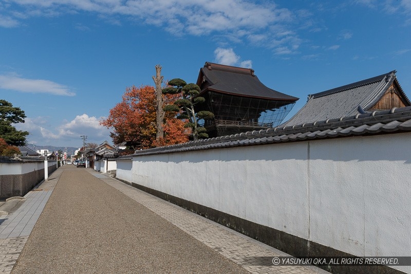 城下町の寺町