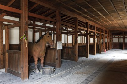 彦根城の馬屋