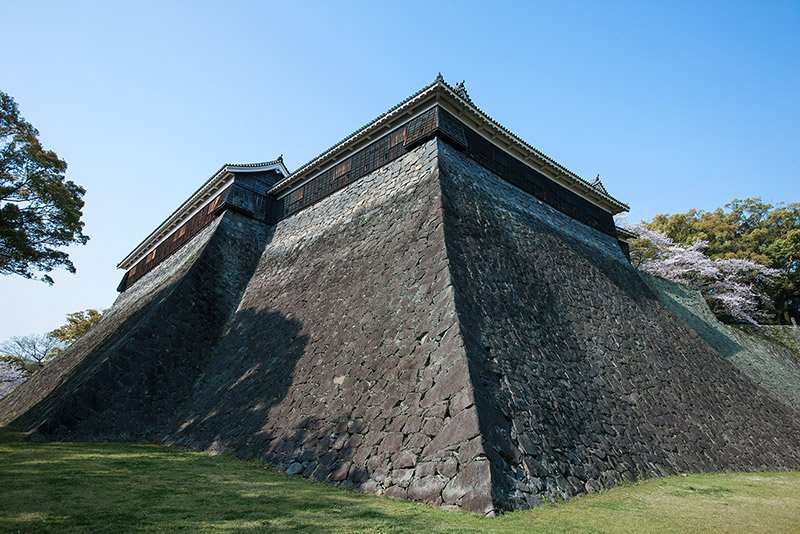 熊本城の東十八間櫓・北十八間櫓