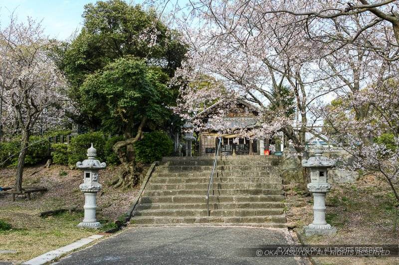 名島神社・名島城跡
