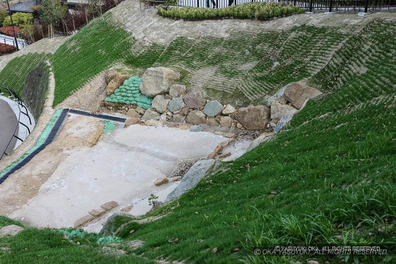 名島城大手門跡