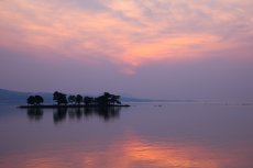 宍道湖の夕日