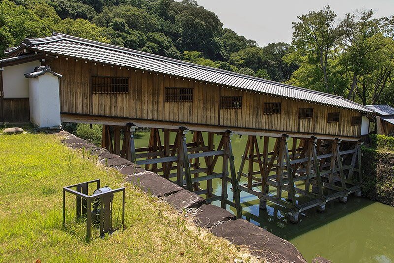 和歌山城の御橋廊下