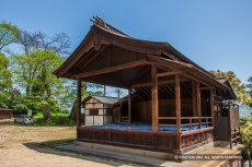 伏見城遺構・沼名前神社能舞台