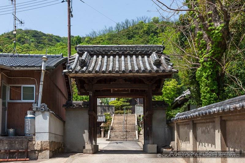 足利義昭の仮御所・小松寺