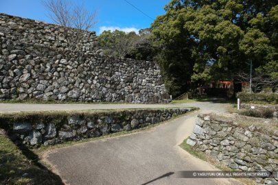 田丸城本丸虎口