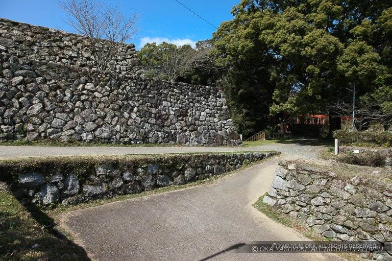 田丸城本丸虎口