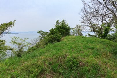 来島城の本丸跡