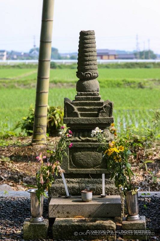 昌安見久尼の墓