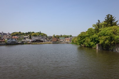 三田陣屋の大池