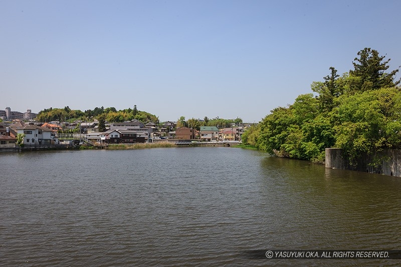 三田陣屋の大池