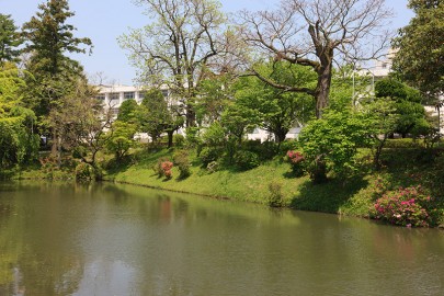 三田陣屋二の丸水堀