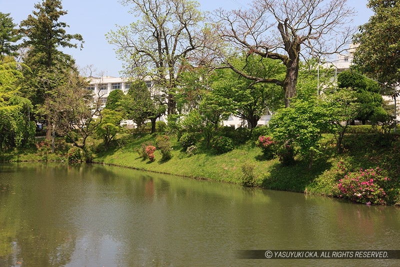 三田陣屋二の丸水堀