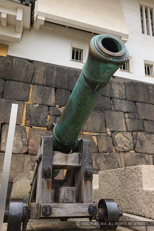 大阪城の大砲