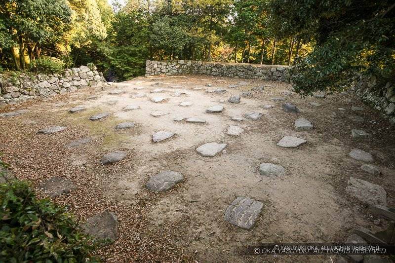 安土城の天主台