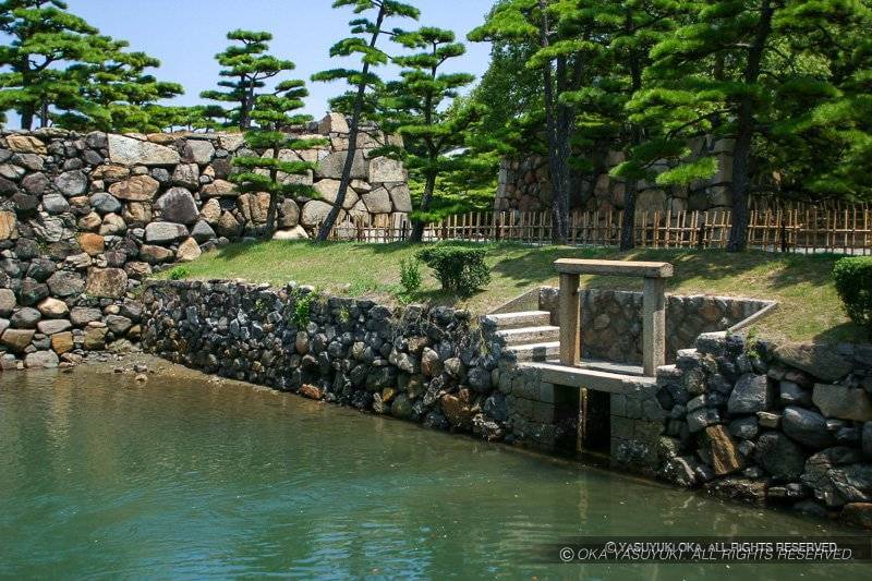 高松城 水門