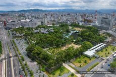 JRホテルクレメント高松から高松城全景