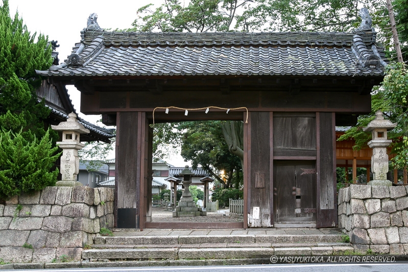 膳所城城門・膳所神社