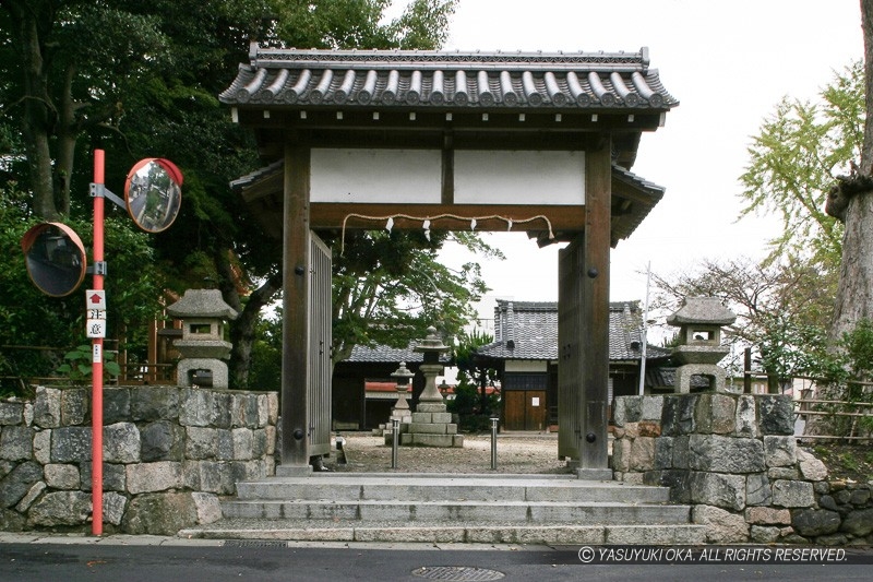 膳所城城門・膳所神社