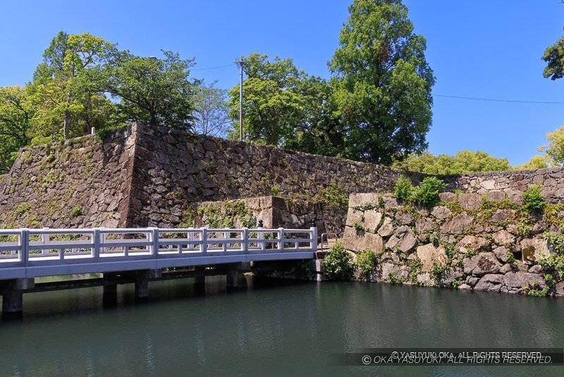 八代城高麗門跡・欄干橋跡