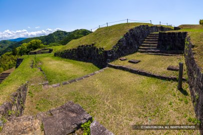 佐敷城本丸東門跡