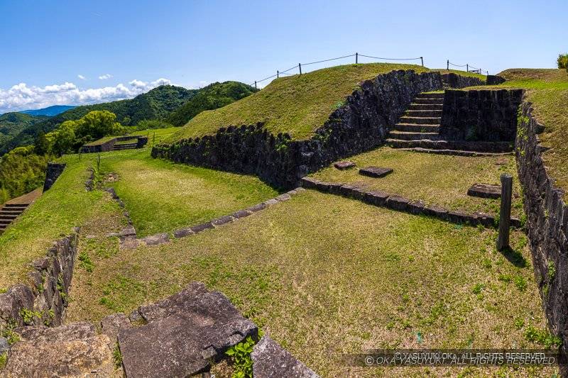 佐敷城本丸東門跡