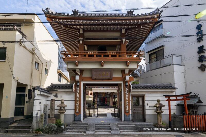 上臈塚砦・墨染寺（有岡城惣構え）