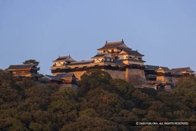 松山城を下りて、もうひとつの城景を求めて