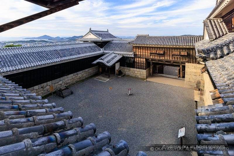 松山城本壇中庭