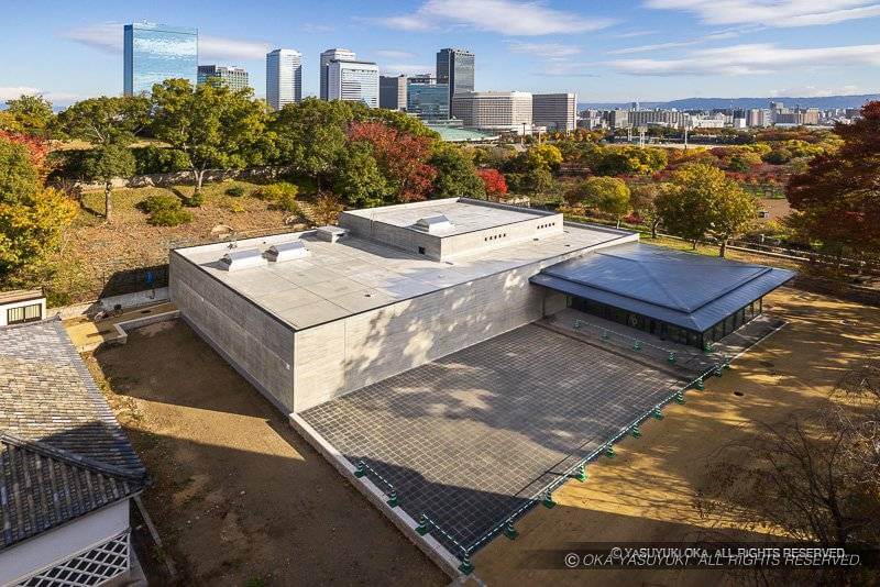 大阪城 豊臣石垣館の外観