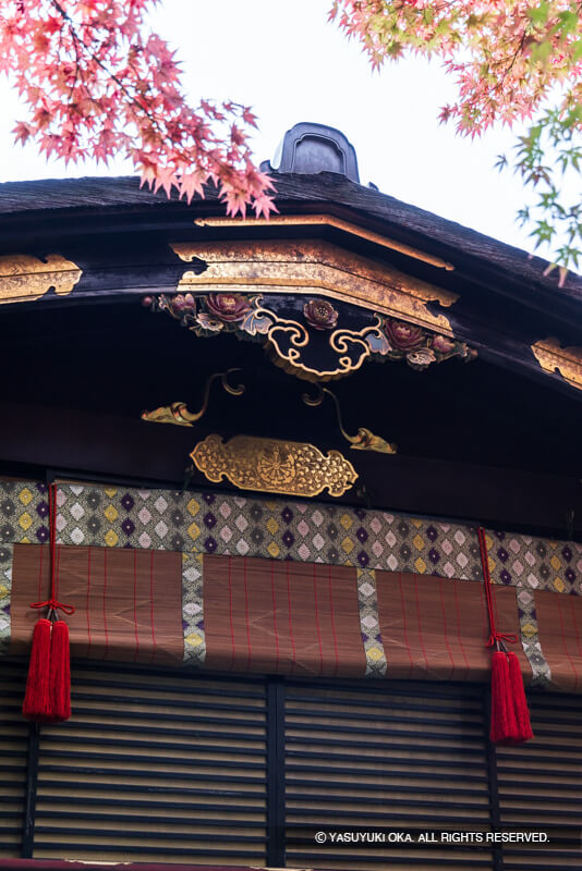 姫路藩の御座船船屋形の装飾