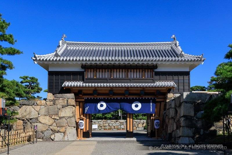高松城 桜御門