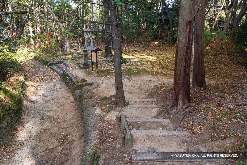 韮山城権現曲輪跡