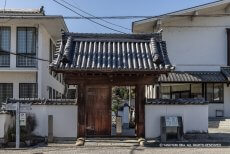 龍野藩家老屋敷の門