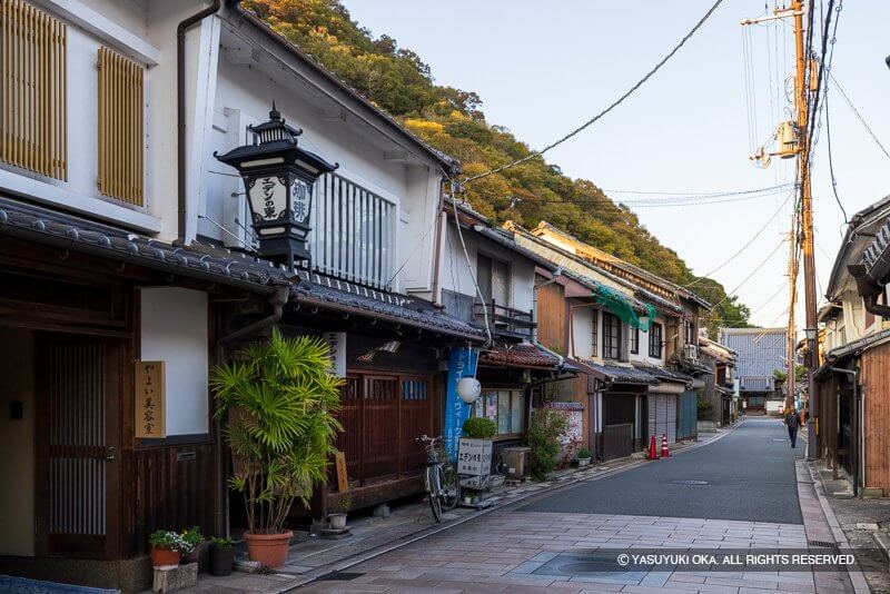 龍野の町並み
