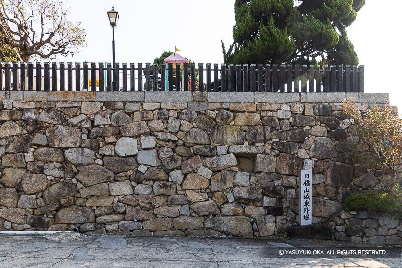 東外堀石垣（實相寺移築）