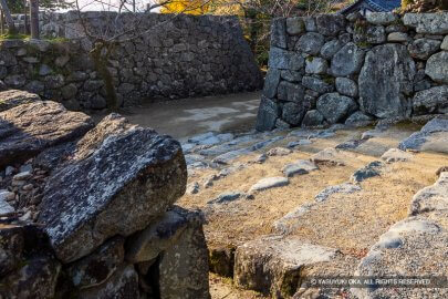 松坂城 中御門跡
