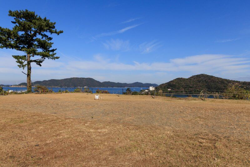 鳥羽城本丸跡