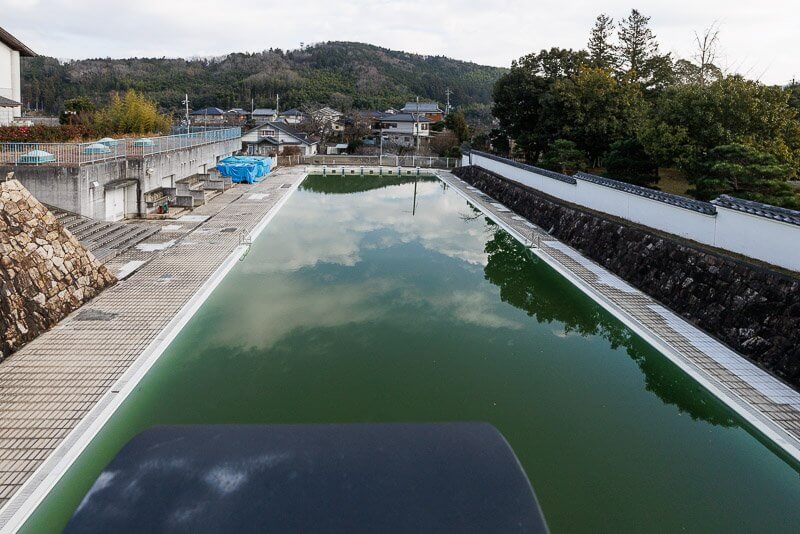園部城中堀跡