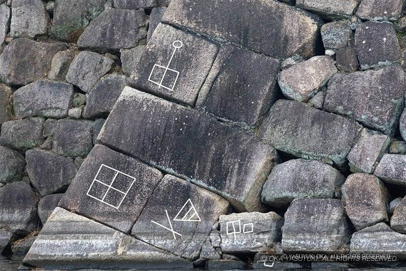 41号壁の前田家刻印