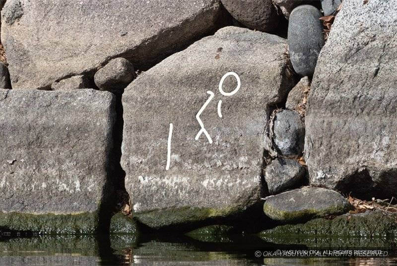 47号壁の「猿」刻印2