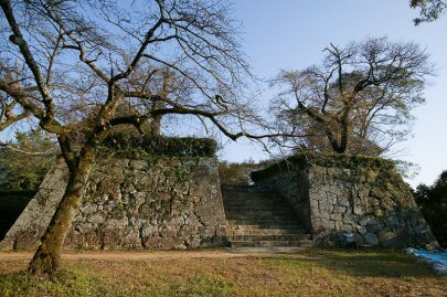 宇和島城本丸一之御門跡